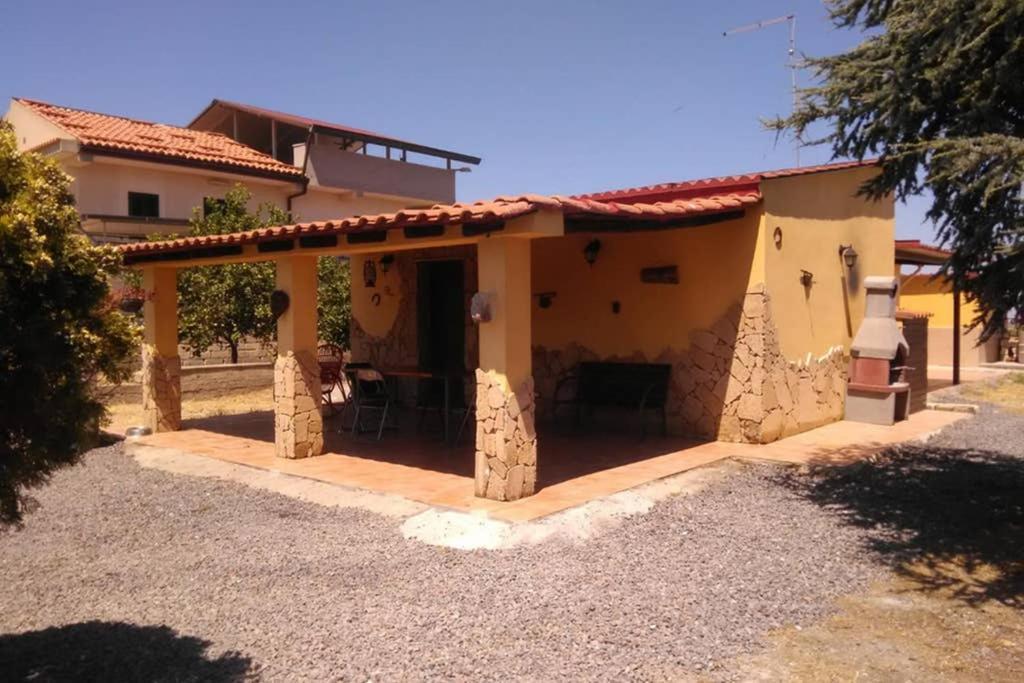 Villa Emma Con Panorama Etna A 10 Minuti Dal Mare Lentini Exteriör bild